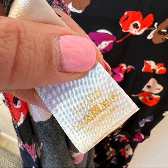 KATE SPADE Floral Midi Dress Size 4 - Picture 9 of 9